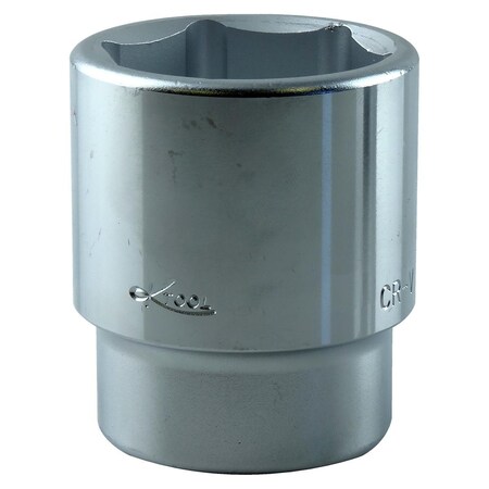K-Tool International 3/4" Drive, 1-1/4" SAE Socket, 6 Points, Chrome, Stan, 6 pt., 3/4"Dr, 1-1/4 KTI-24140